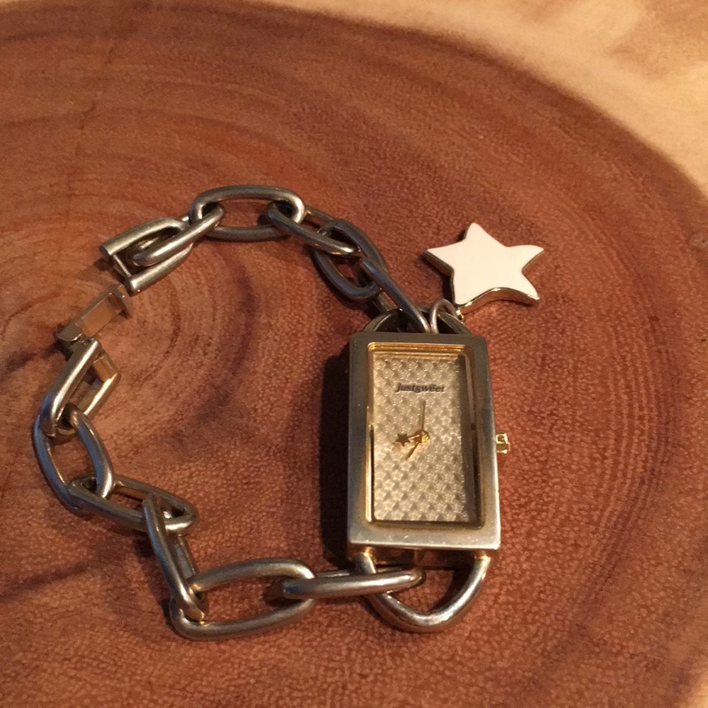 Just Sweet gold-tone watch by Jennifer Lopez